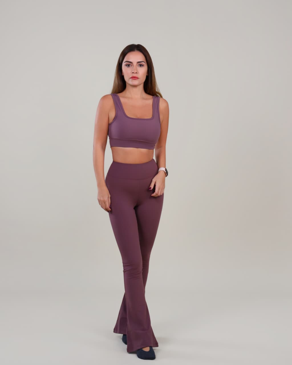 Flared yoga set