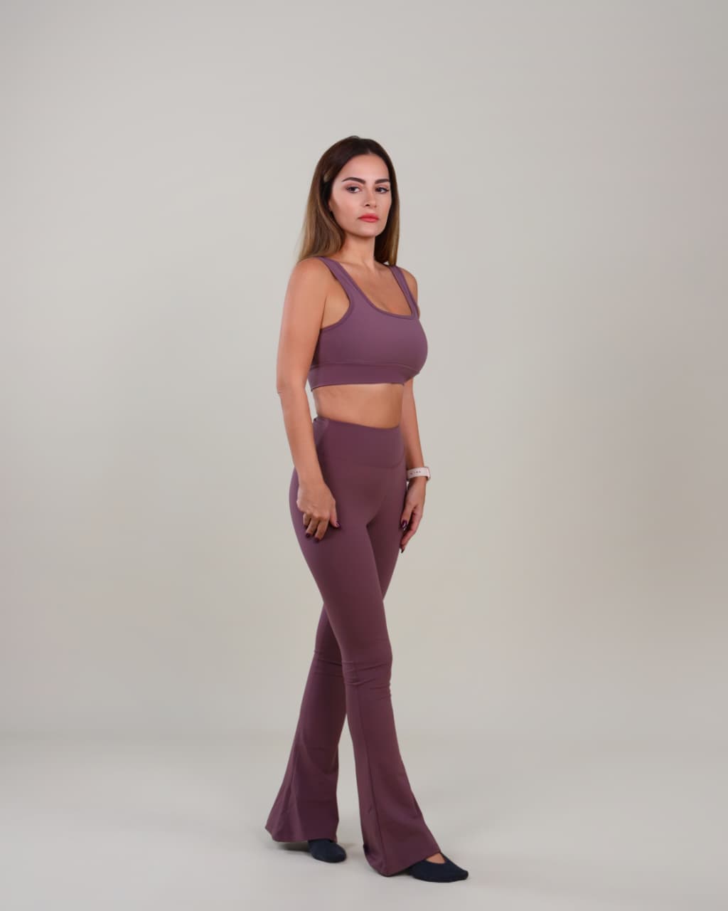 Flared yoga set