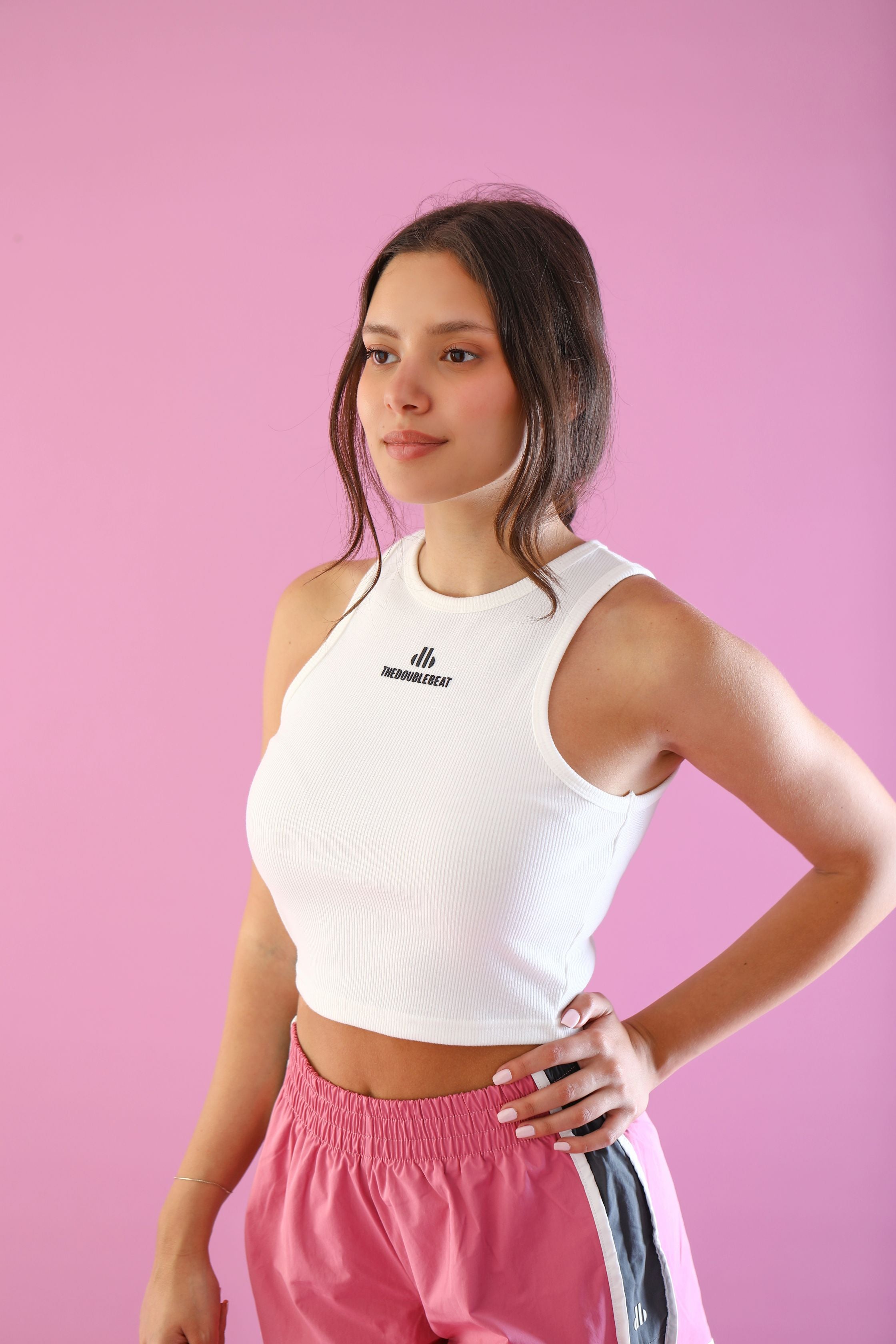 Ribbed Cotton Ishirt