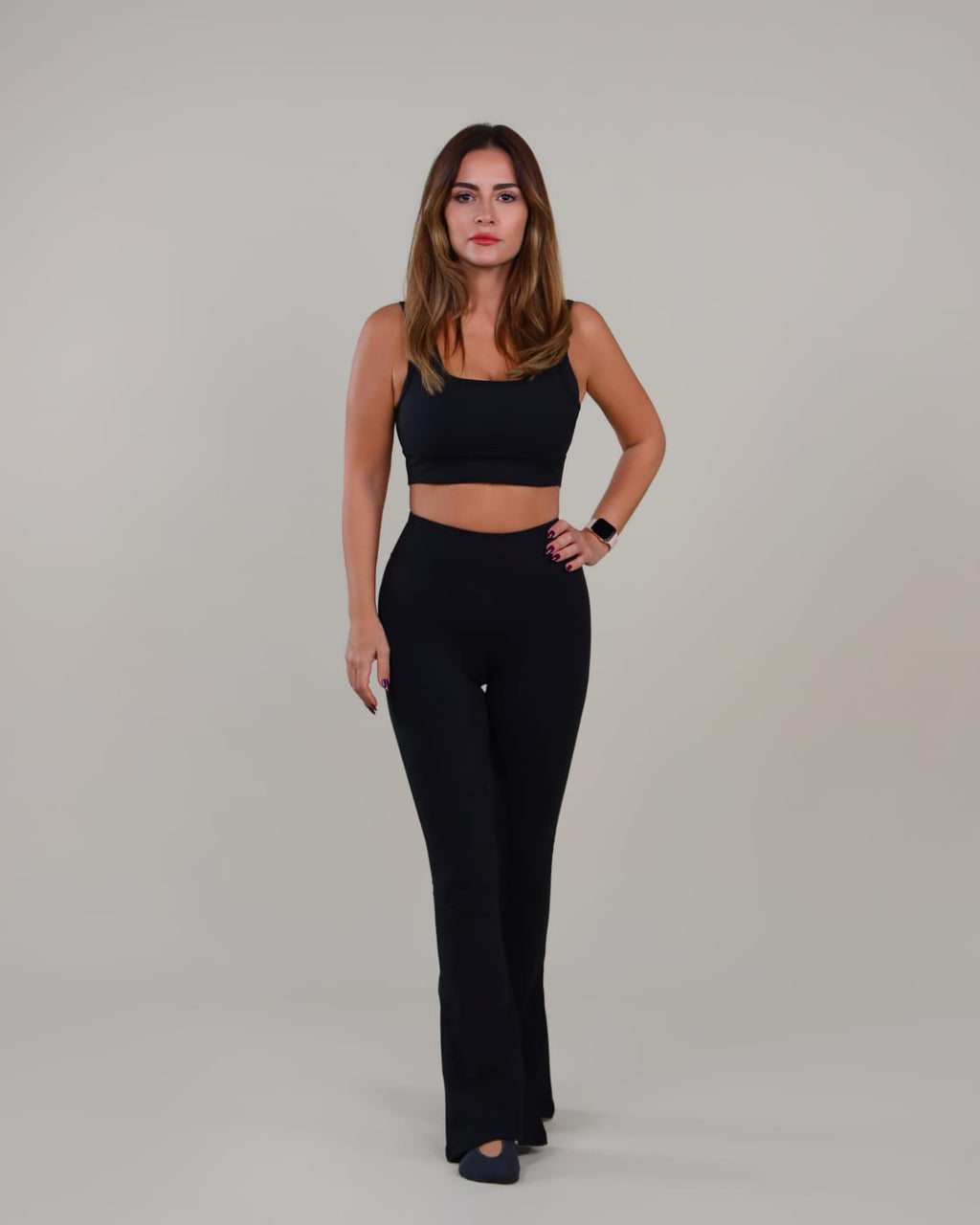 Flared yoga set