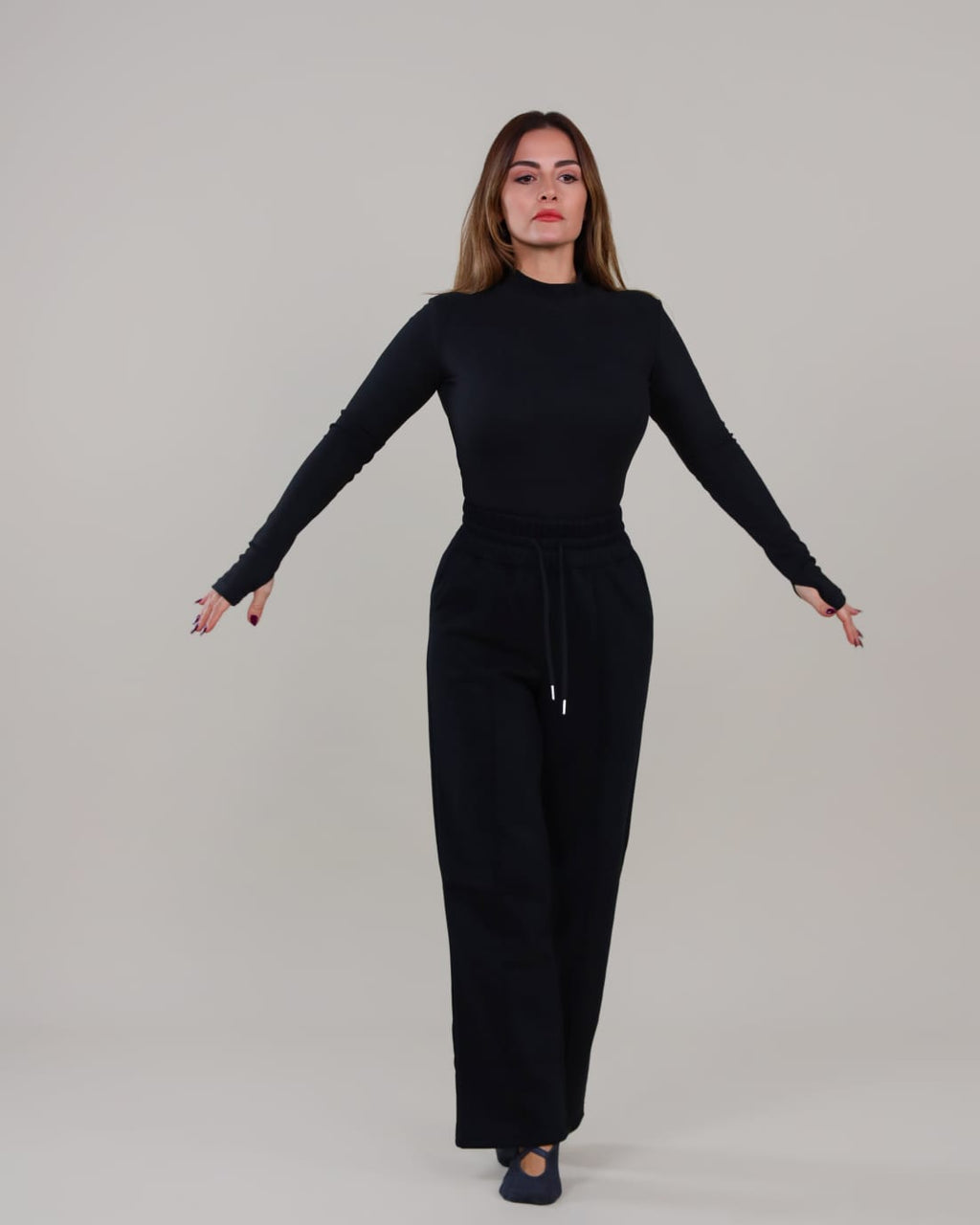 Flared Fleece pants