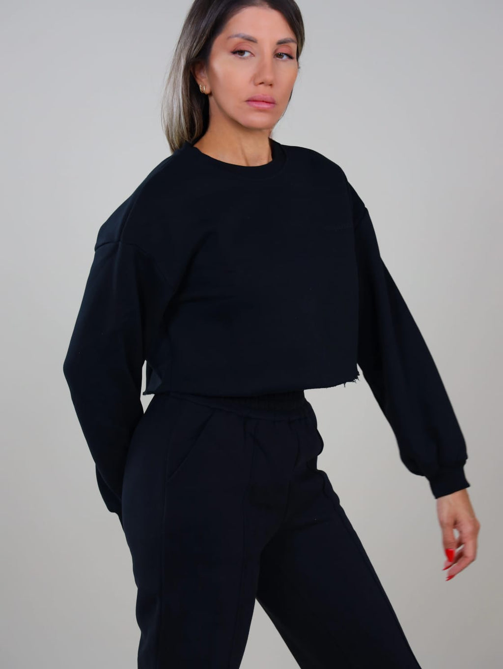 Crop Fleece Top