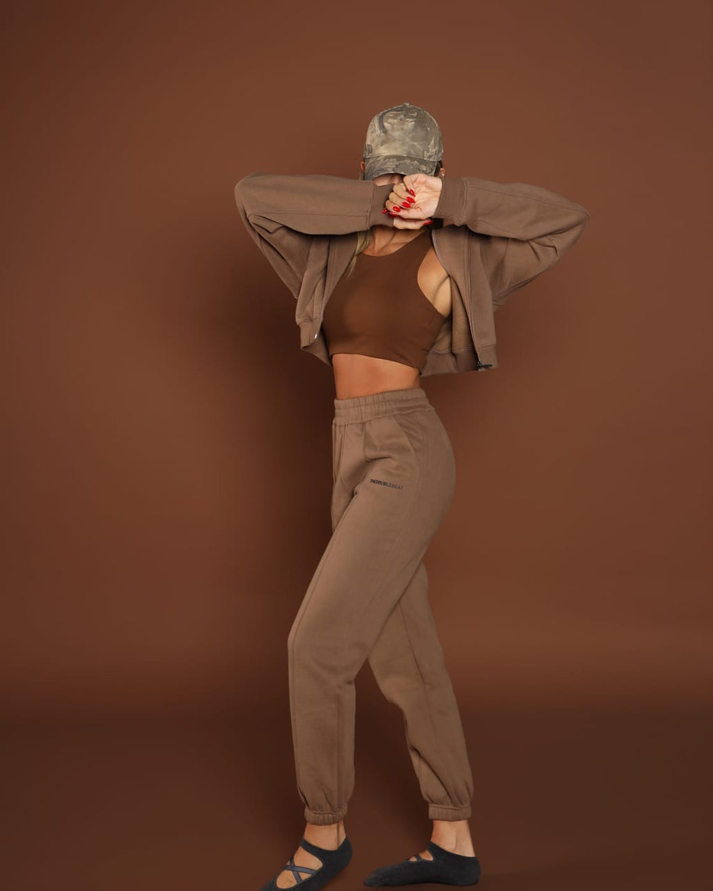 Fleece jogger set
