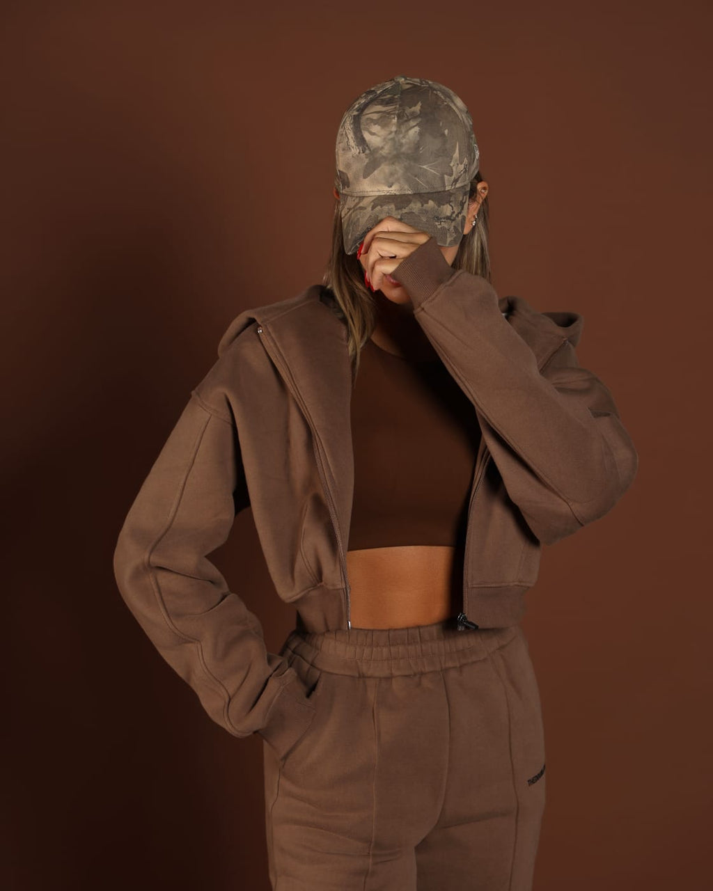 Fleece jogger set