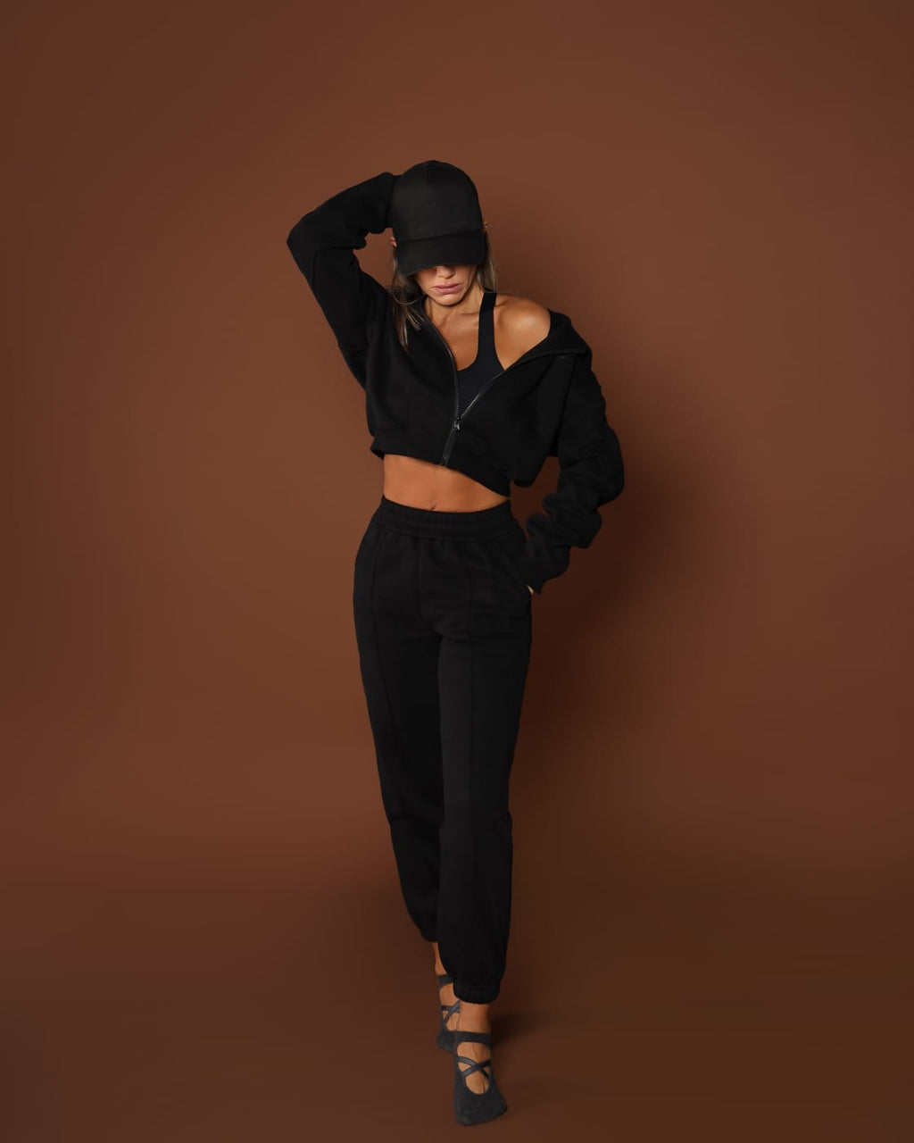 Fleece jogger set