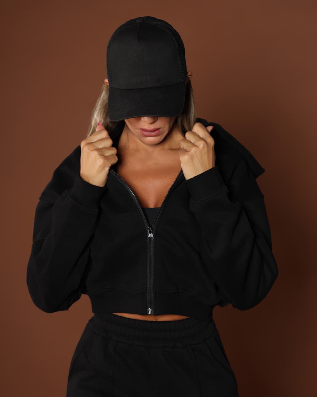 Fleece jogger set